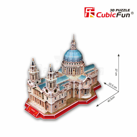 CubicFun 3D galvosūkis Sv. Pauliaus katedra