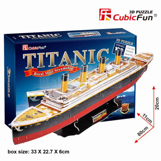 „CubicFun 3D“ dėlionė „Titanikas“