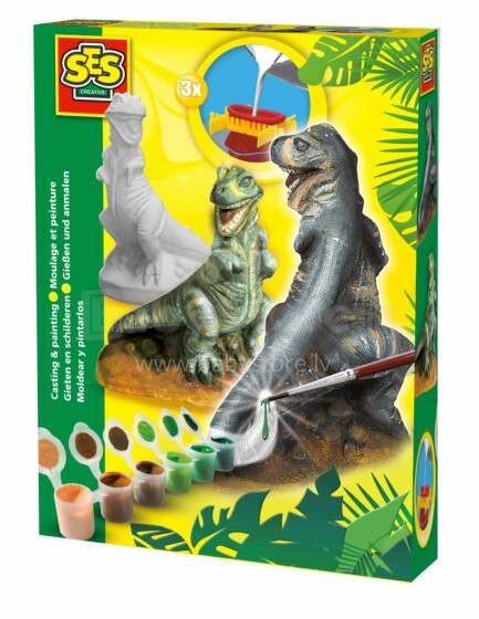 SES Ģipša komplekts dinozaurs T-Rex