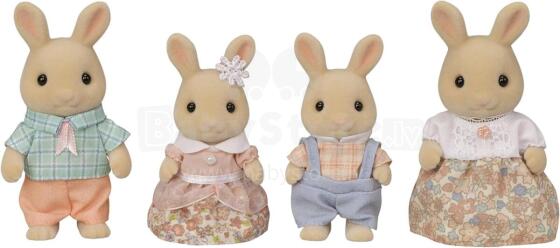 Sylvanian Families Milk Bunny Family Set Art.5706