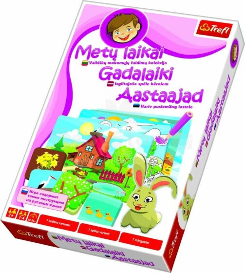 Trefl bērnu spēle "Gadalaiki", visas valodās
