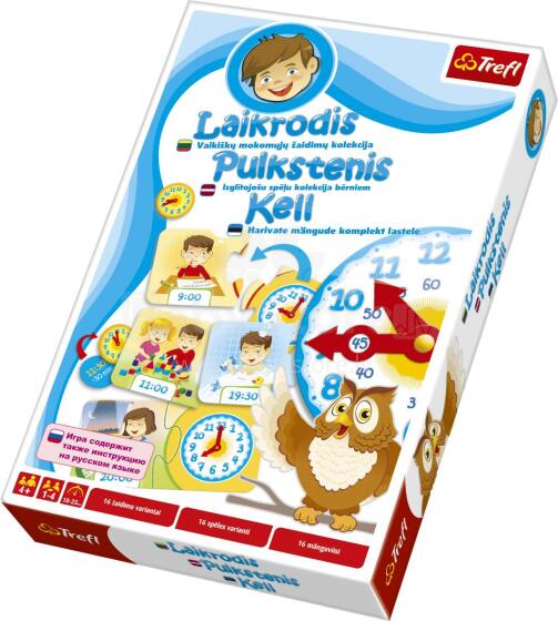 TREFL Spēle Pulkstenis