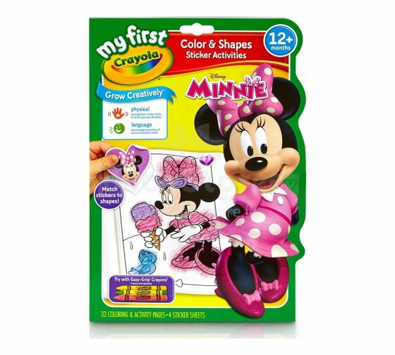 „Crayola“ spalvinimo knygelė Minnie