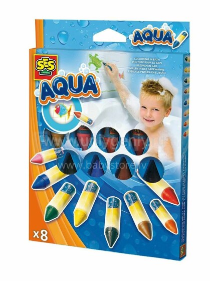 SES Aqua Fun Krītiņi vannai