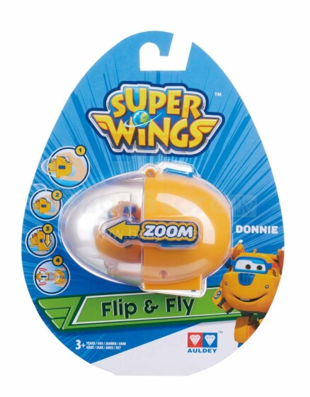 SUPER WINGS FLIP N FLY Lidmašīna (Donnie)