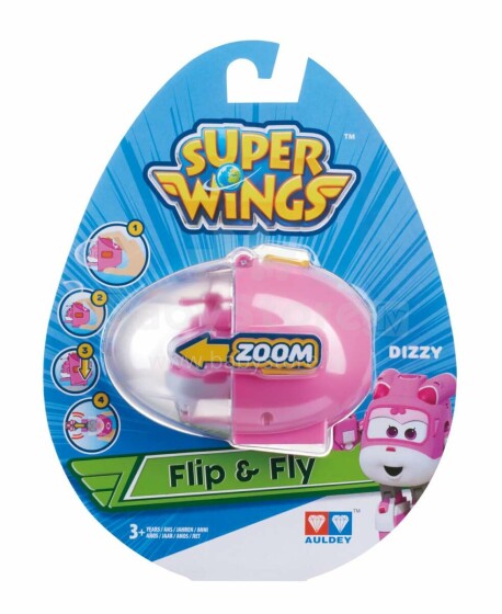 SUPER WINGS FLIP N FLY Lidmašīna (Dizzy)