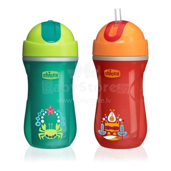 CHICCO Mix&Match Straw mug 14M+, 266ml