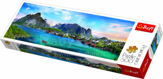 „TREFL Puzzle 500“ Norvegijos panorama