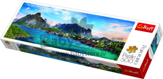 TREFL Puzle 500 Norvēģijas panorāma