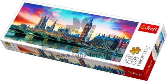 TREFL Puzle Londonas panorāma, 500 gab.