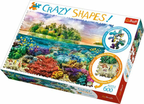 „TREFL Crazy Shapes Puzzle“ atogrąžų sala, 600