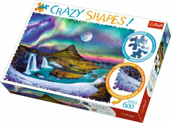 „TREFL Crazy Shapes Puzzle Islandija“, 600