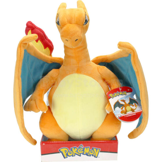 POKEMON Mīksta rotaļlieta Charizard, 30 cm