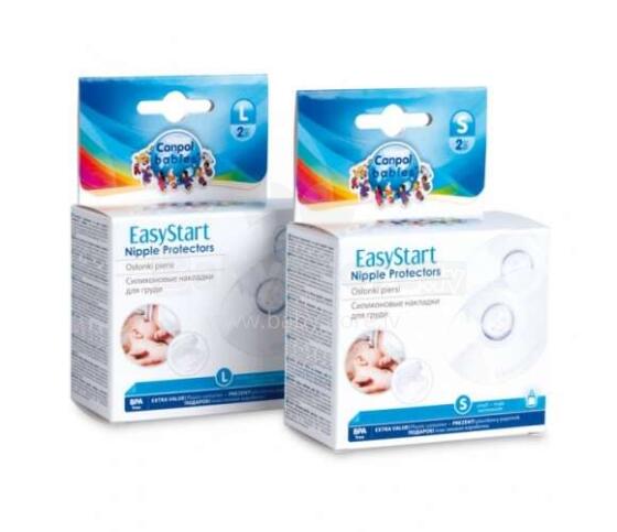CANPOL BABIES nipple shields Premium S, 2pcs., 18/602