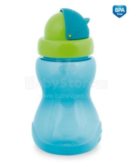 CANPOL BABIES canteen with straw, 270ml, 56/109 blue
