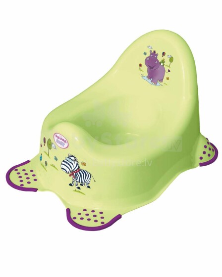 KEEEPER Baby potty "Hippo" lime 8648-016