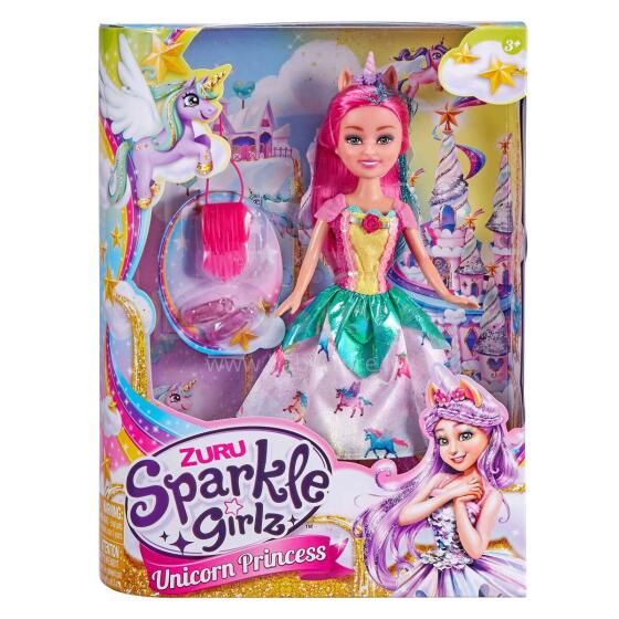 SPARKLE GIRLZ 27cm lelle Unicorn Princess, dažādas, 10093