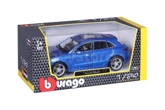 BBURAGO automašīna 1/24 Porsche Macan, 18-21077