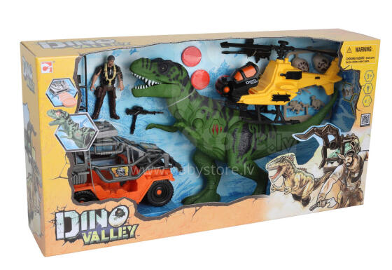 CHAP MEI komplekts Dino Valley T-Rex Revenge Playset, 542090