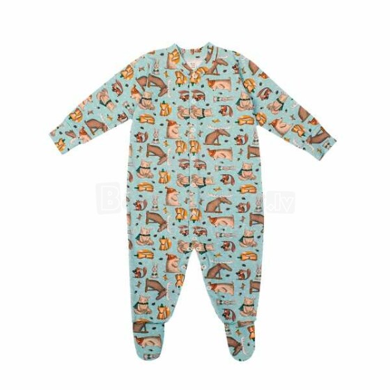 Bio Baby Sleepsuit Art.97221430 Kūdikių kombinezonas iš 100% organinės medvilnės