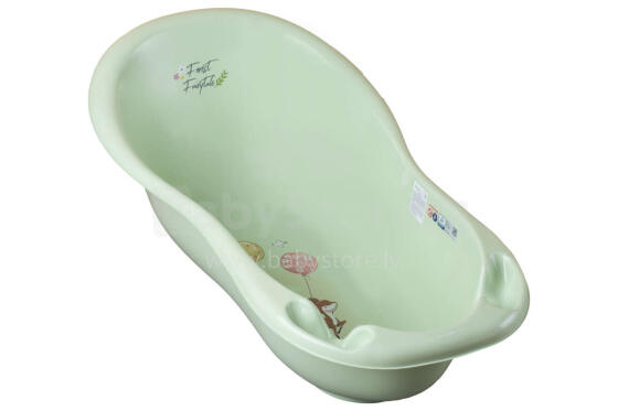 Tega Baby Art. FF-005 Forest Fairytale Light Green Baby bath 102 cm