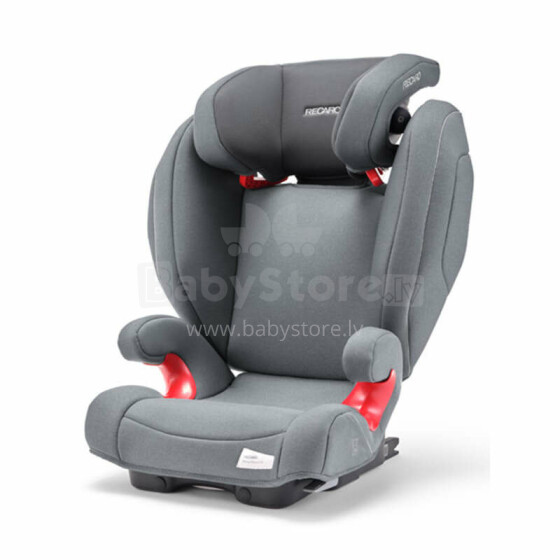 Recaro Monza Nova 2 Seatfix Art.127537 Prime Silent Grey autokrēsls  15-36 kg