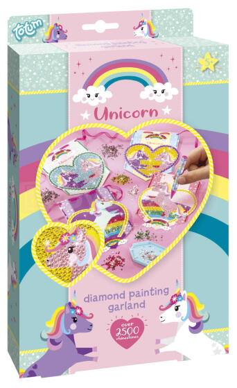 TOTUM radošais komplekts  Unicorn Diamond Painting, 071056