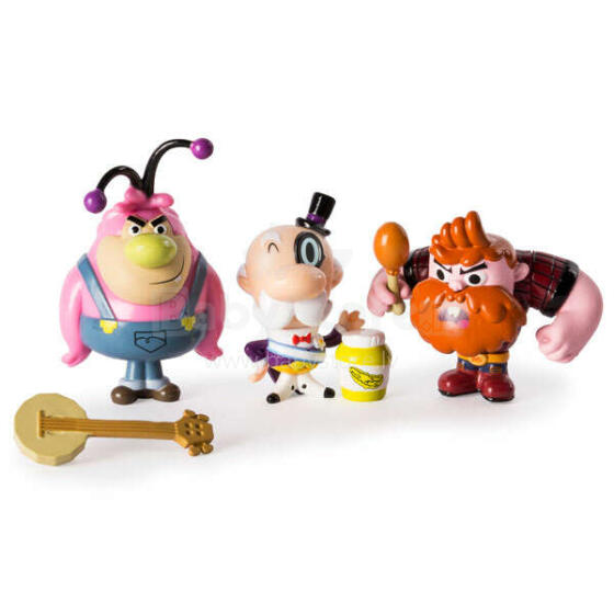 POWER PUFF GIRLS figūru komplekts Townsville Doll, 3vnt, 6034211