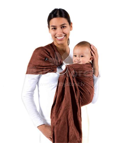 La bebe™ Nursing Sling VIP Linen  Art.127913 Brown