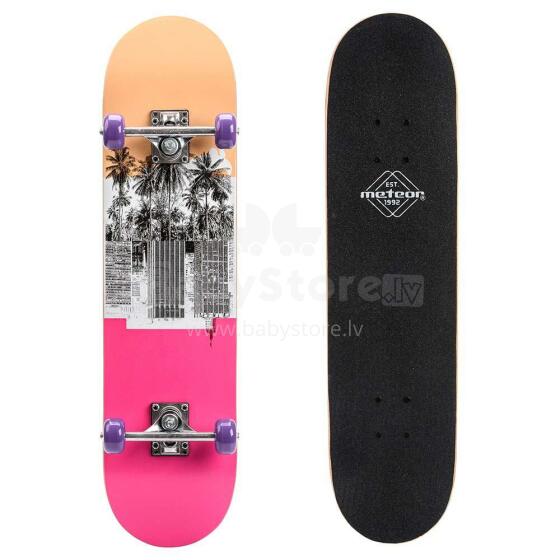 Meteor® Wooden Penny Board Art.22623 California