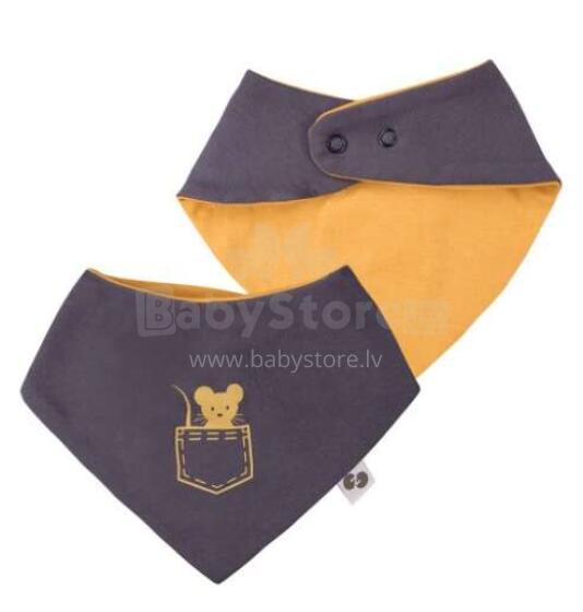 Nordbaby Bib Riley Art.237386 Dusk Grey