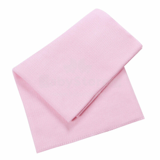 Kids Blanket Cotton/Bambuk  Art.P007 Pink Детское одеяло/плед из натурального хлопка 75х100см