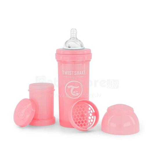 Twistshake Anti Colic Art.78255 Pastel Pink
