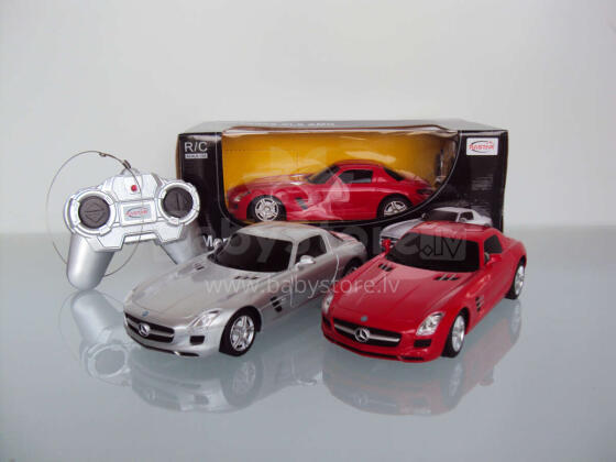 RASTAR rādiovadāms auto MERCEDES SLS 1:24, 40100