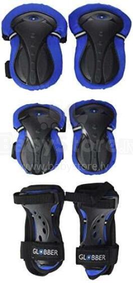 GLOBBER ceļu/elkoņu sarg blue Junior  XS RANGE B ( 25-50KG ), 541-100