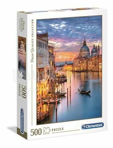 CLEMENTONI puzzle HQC lighting Venice 500 pcs, 35056