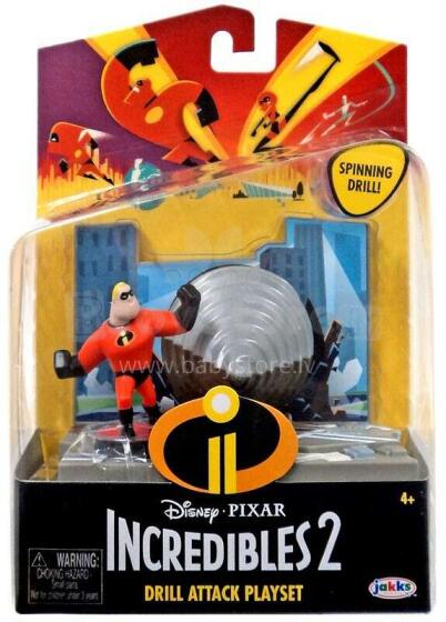 INCREDIBLES komplekts Action Pack - Mr. Incredible, 74935