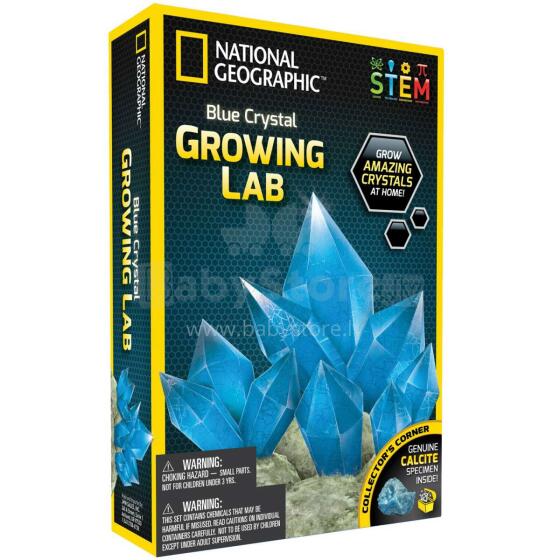 NATIONAL GEOGRAPHIC Kristāla audzēšana Blue, NGBCRYSTAL