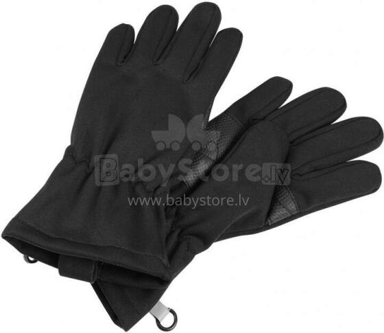 LASSIE Cimdi Softshell Yodiell Black 727737-9990 5