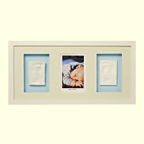 Baby memory prints Trio rāmis Balts