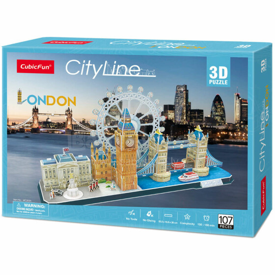 CUBICFUN 3D puzle „Londona“
