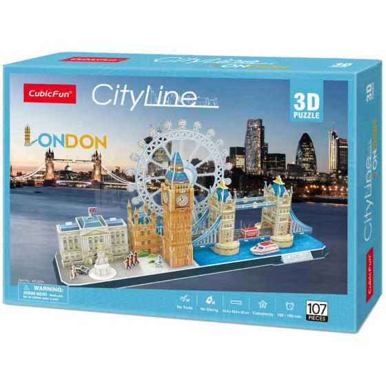 CUBICFUN 3D puzle „Londona“