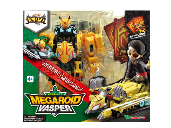 YOUNG TOYS MONKART Robots/transformeris - Megaroid Vasper
