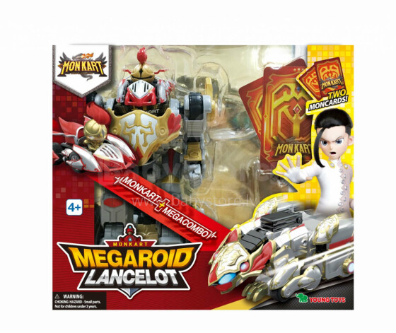 YOUNG TOYS MONKART Robots/transformeris - Megaroid Lancelot