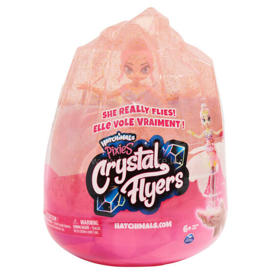 SPIN MASTER HATCHIMALS Lidojoša feja - Rozā