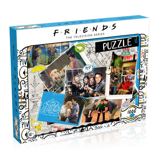 WINNING MOVES Puzle 1000 Friends Scrapbook