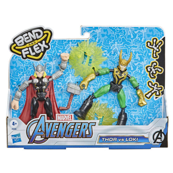 HASBRO AVENGERS Bend and Flex VS komplekts