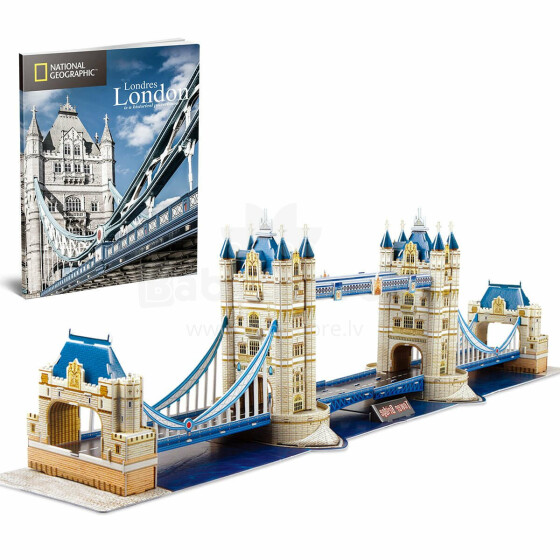 CUBICFUN 3D Puzle National Geographic - Tower Bridge