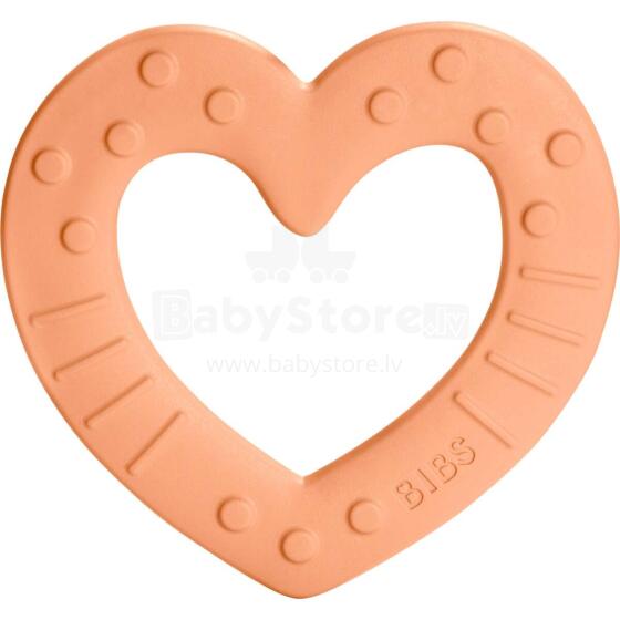 Bibs Baby Bitie Hearts Art.129623 Peach