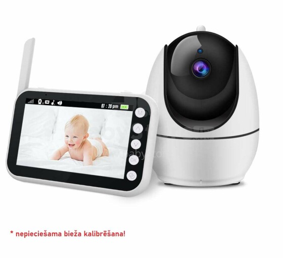Baby Monitor Digital  Art.ABM200   Цифровая беспроводная видеоняня с цветным дисплеем